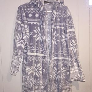 Veami hooded robe